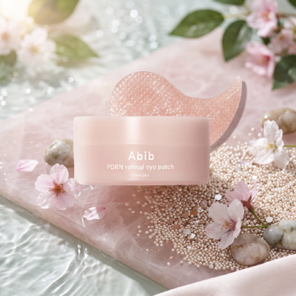 Abib - PDRN Retinal Eye Patch Glow Jelly - Rozjasňující gelové oční náplasti s PDRN a retinalem - 84 g